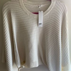 Brand new poncho style sweater